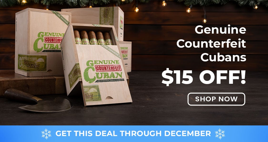 $15 off! Genuine Counterfeit Cubans